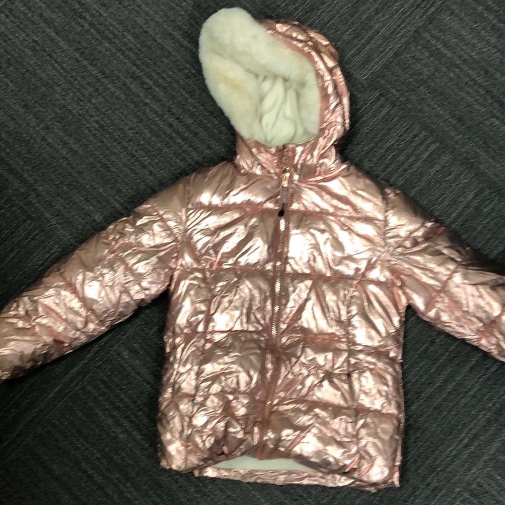 Girls winter coat so 10/12